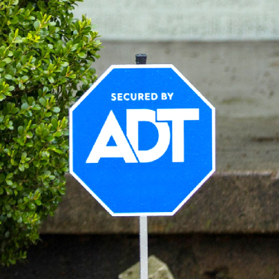 College Station security yard sign