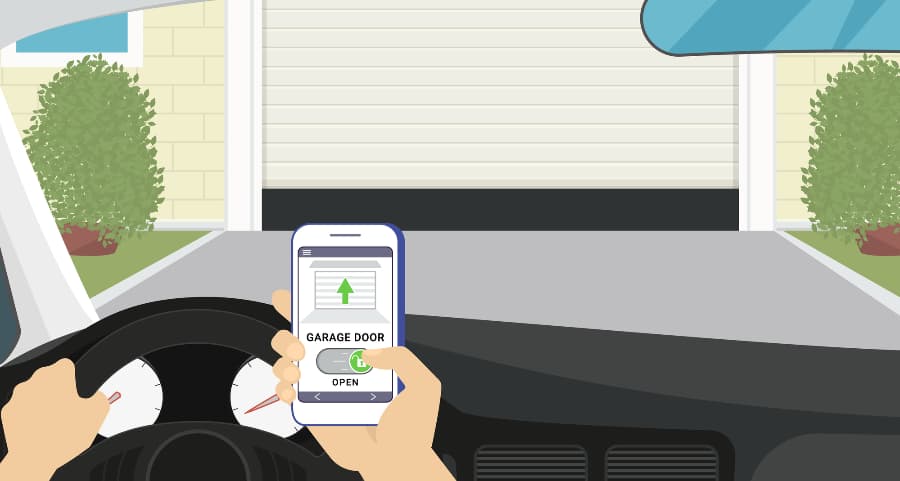Garage door automation tips for College Station